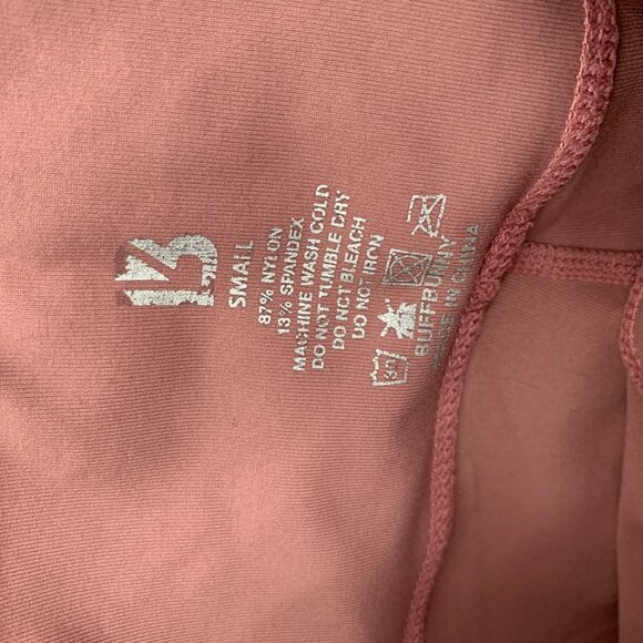 BUFF BUNNY Anastasia Mesh Cut Out Legging Mauve Dusty Purple Pink S Active Women - Picture 5 of 5